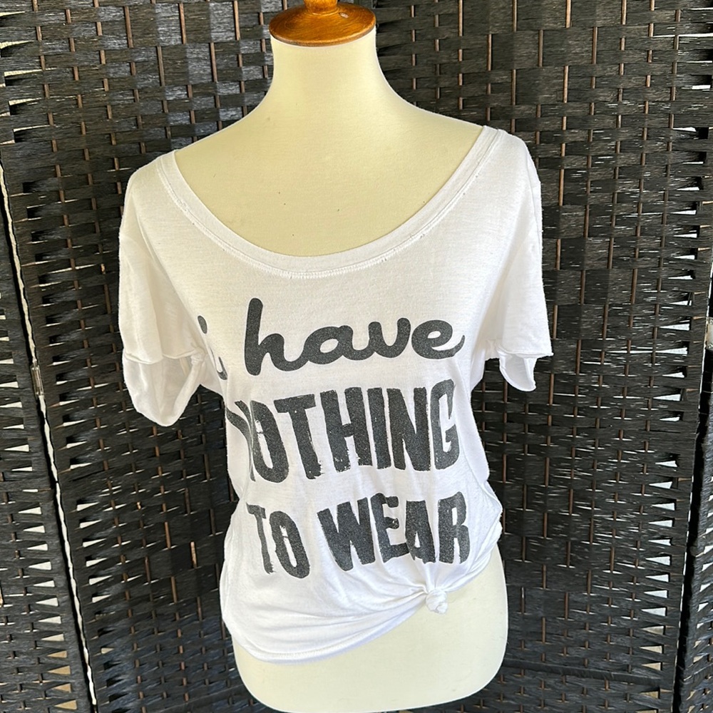 Moody twin t shirt. I have nothing to wear!